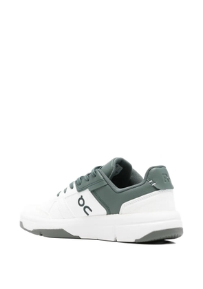 On The Roger perforated-detail sneakers - White