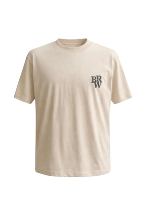 BARROW barbed-wire graphic T-shirt - Neutrals