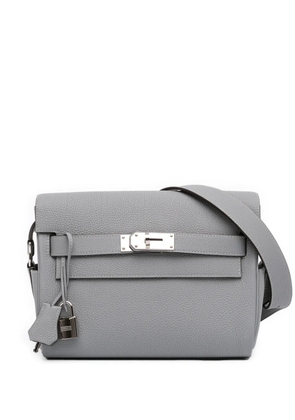 Hermès Pre-Owned 2025 Togo Kelly Messenger PM crossbody bag - Grey