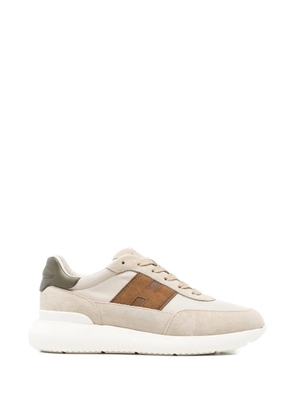 Hogan h appliqué sneakers - Neutrals