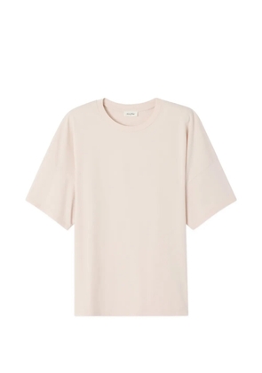 American Vintage Fizvalley round-neck short-sleeve cotton T-shirt - Neutrals