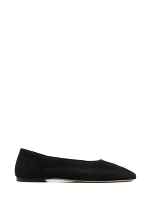 TOTEME almond-toe ballet flats - Black