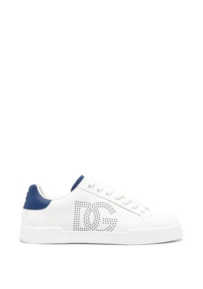 Dolce & Gabbana Pre-Owned leather sneakers - White