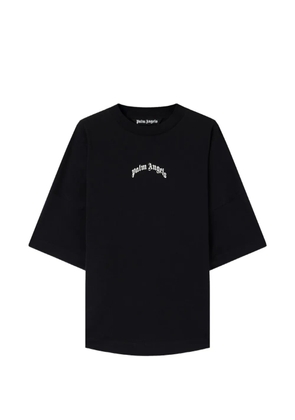 Palm Angels logo oversized T-shirt - Black