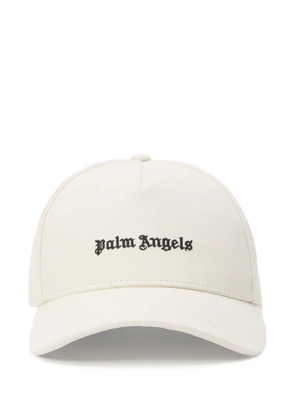 Palm Angels Classic logo embroidered baseball cap - Neutrals
