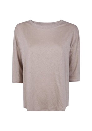Majestic Filatures 3/4 length-sleeve T-shirt - Neutrals