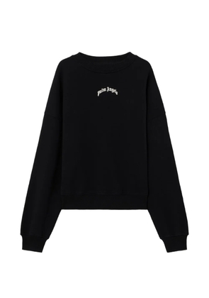 Palm Angels curved-logo sweatshirt - Black