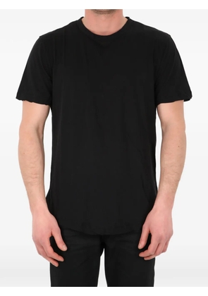 James Perse ribbed-crew neck T-shirt - Black
