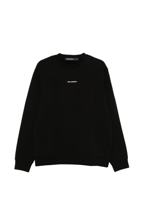 Karl Lagerfeld graphic-print sweatshirt - Black