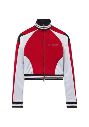 Off-White Track Star zip-up sweatshirt - Red