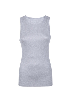 Majestic Filatures ribbed tank top - Grey