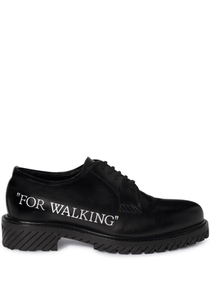 Off-White For Walking derby shoes - Black