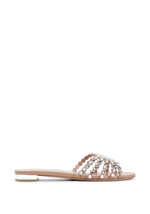 Aquazzura Tequila crystal sandals - Neutrals