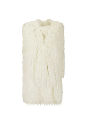 sacai fringe flared blouse - Neutrals