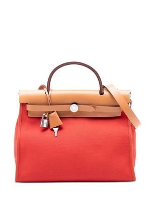 Hermès Pre-Owned 2017 Toile Herbag Zip 31 satchel - Brown