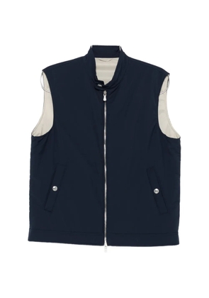 Eleventy zip gilet - Blue