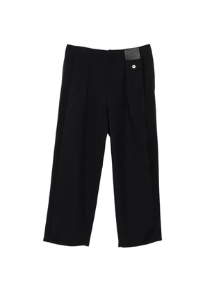 LOEWE logo-patch trousers - Blue