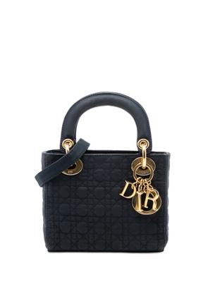 Christian Dior Pre-Owned 1998 Mini Nylon Cannage Lady Dior satchel - Black