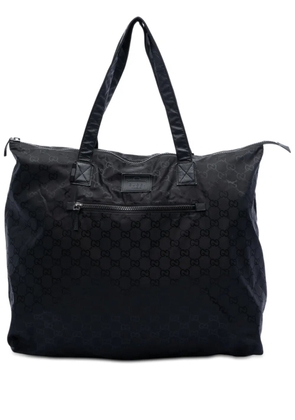 Gucci Pre-Owned 2016-2026 GG Nylon travel bag - Black