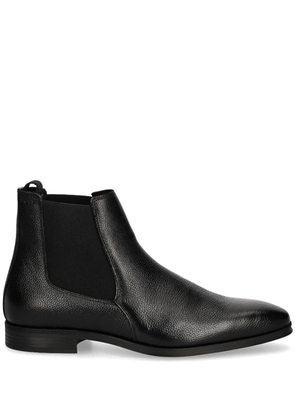 BOSS leather chelsea boots - Black