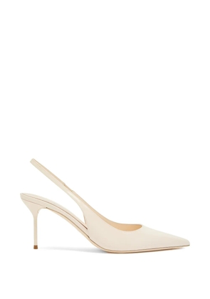 Paris Texas Lidia slingback pointed pumps - Neutrals