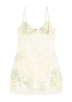 Diesel D-Inlay mini dress - Neutrals
