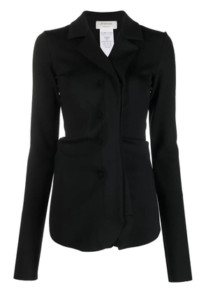 Sportmax button-fastening detail jacket - Black