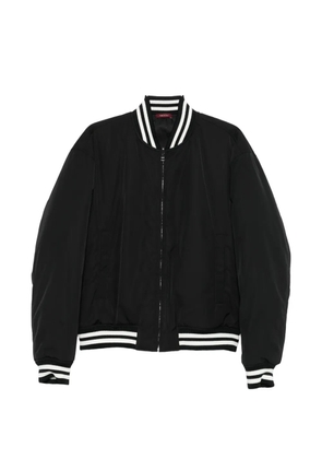 Gucci zip-up bomber jacket - Black