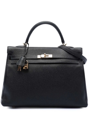 Hermès Pre-Owned 2013 Togo Kelly II Retourne 35 satchel - Black