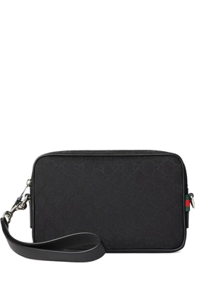 Gucci GG monogram messenger bag - Black