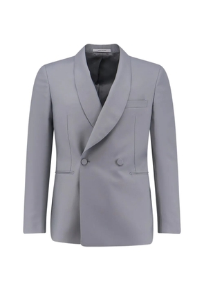 Tagliatore Merrill double-breasted wool blazer - Grey