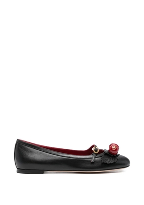 Valentino Garavani cherryfic ballet flats - Black