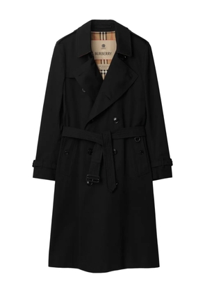 Burberry double-breasted belted trench coat - Black
