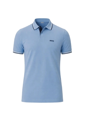 BOSS striped polo shirt - Blue