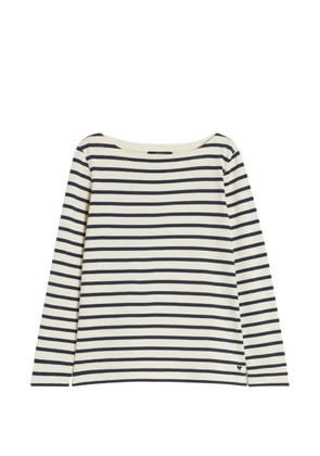 Weekend Max Mara striped boat-neck T-shirt - Neutrals