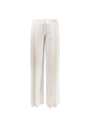 Semicouture striped palazzo pants - Neutrals