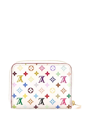 Louis Vuitton Pre-Owned Zippy Coin Purse Monogram Multicolor pouch - White