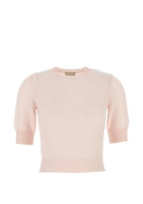 Le Kasha cashmere cropped sweater - Pink