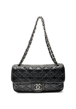 CHANEL Pre-Owned 2008 Camellia shoulder bag - Black