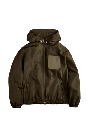 Tod's hooded jacket - Green