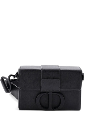 Christian Dior Pre-Owned Ultra Matte 30 Montaigne Box Bag Leather shoulder bag - Black