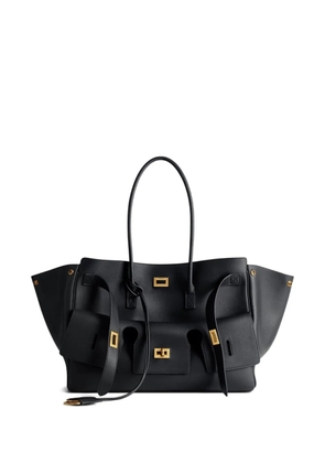 Balenciaga medium Bel Air leather shoulder bag - Black