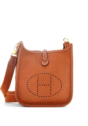 Hermès Pre-Owned Evelyne Bag Gen III Clemence TPM crossbody bag - Brown
