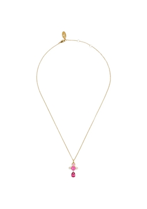 Vivienne Westwood Ismene drop orb necklace - Gold