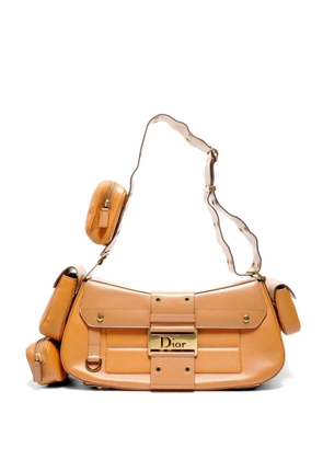 Christian Dior Pre-Owned 2002 Street Chic logo-detail shoulder bag - Brown
