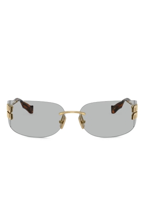 Miu Miu Eyewear MU A51S sunglasses - Gold