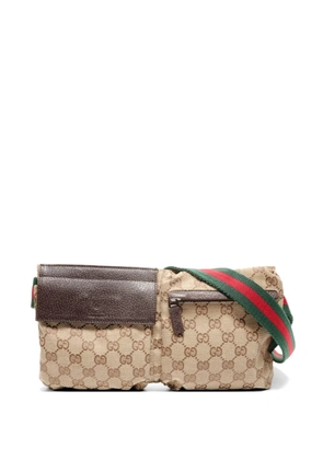 Gucci Pre-Owned 2000s GUCCI GG Canvas belt bag - Neutrals