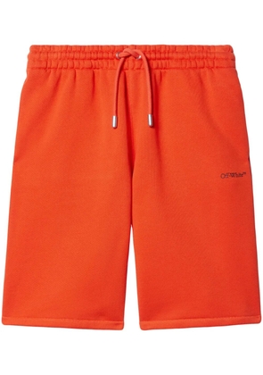Off-White Vibe Arrow track shorts - Orange