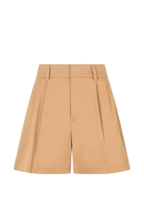 Valentino Garavani pleated tailored shorts - Neutrals