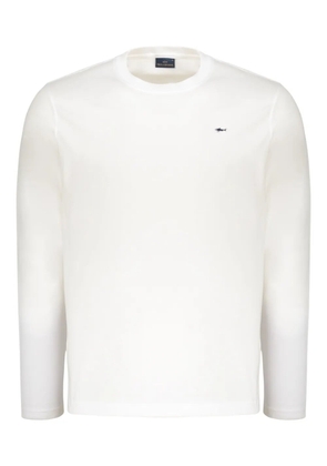 Paul & Shark long-sleeve crew-neck T-shirt - White